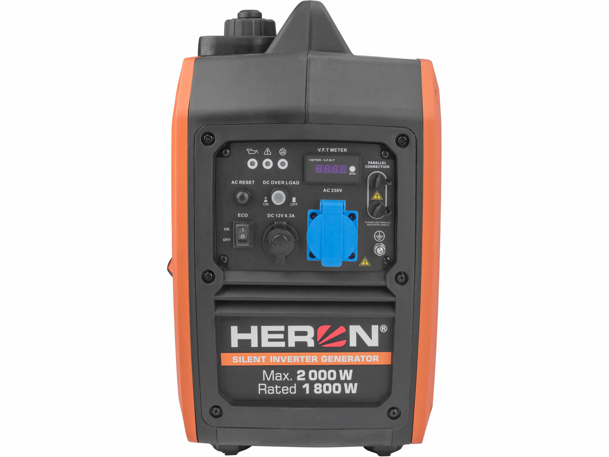 HERON 8896223 Elektrocentrála invertorová tichá 1F, 2,0kW, ručný štart