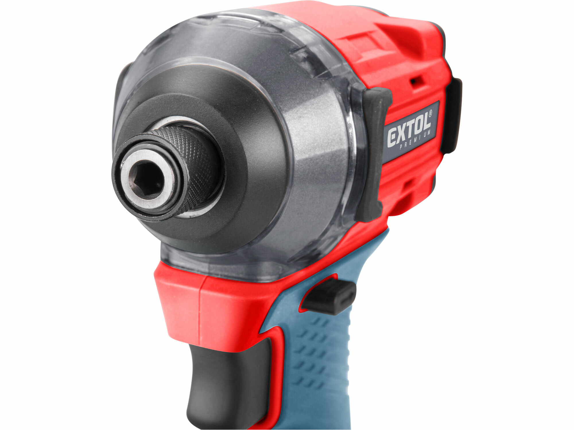 EXTOL PREMIUM 8891814 Uťahovač rázový aku Share20V, 1x 2Ah, 1/4" šesťhran na bity, 230Nm, bezuhlíkový motor