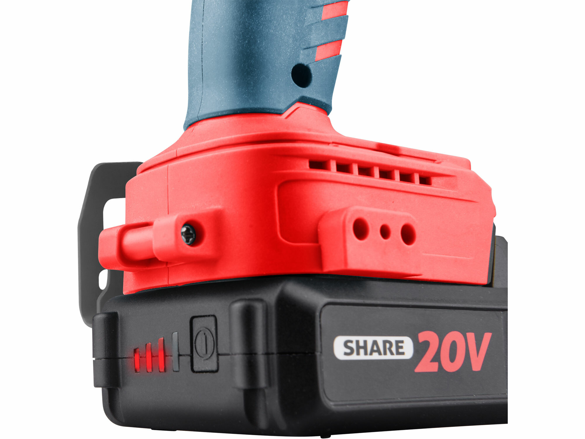 EXTOL PREMIUM 8891814 Uťahovač rázový aku Share20V, 1x 2Ah, 1/4" šesťhran na bity, 230Nm, bezuhlíkový motor