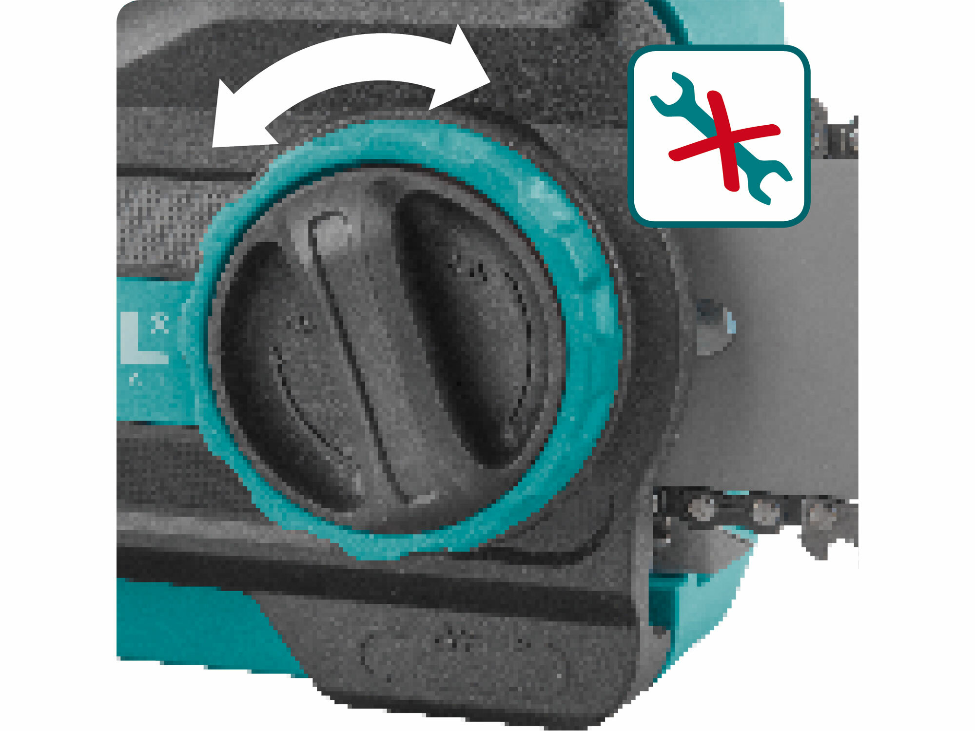 EXTOL INDUSTRIAL 8791920 Píla reťazová Share20V, 2x 4Ah, čepeľ 455mm, bezuhlíkový motor