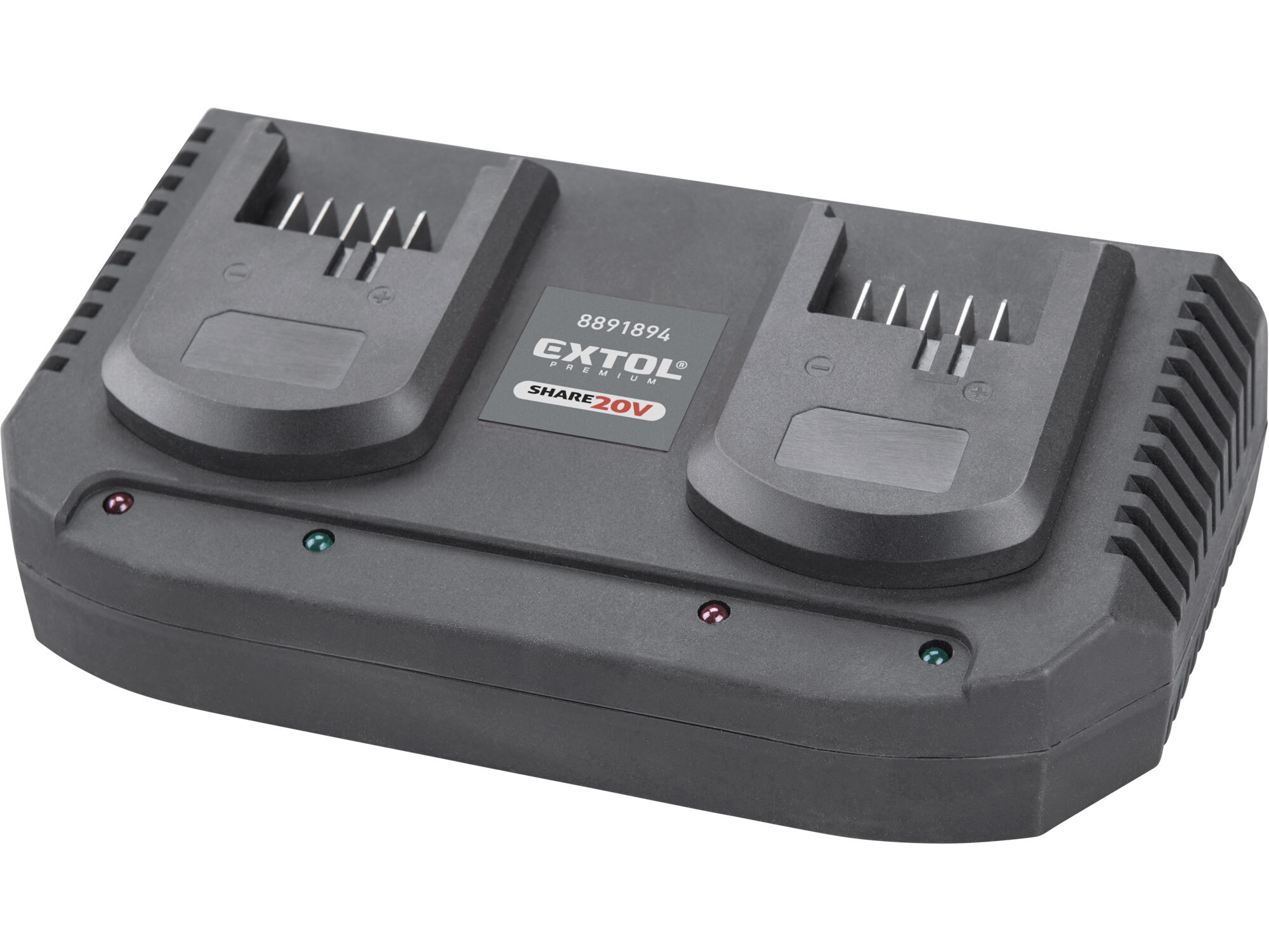 EXTOL INDUSTRIAL 8791920 Píla reťazová Share20V, 2x 4Ah, čepeľ 455mm, bezuhlíkový motor