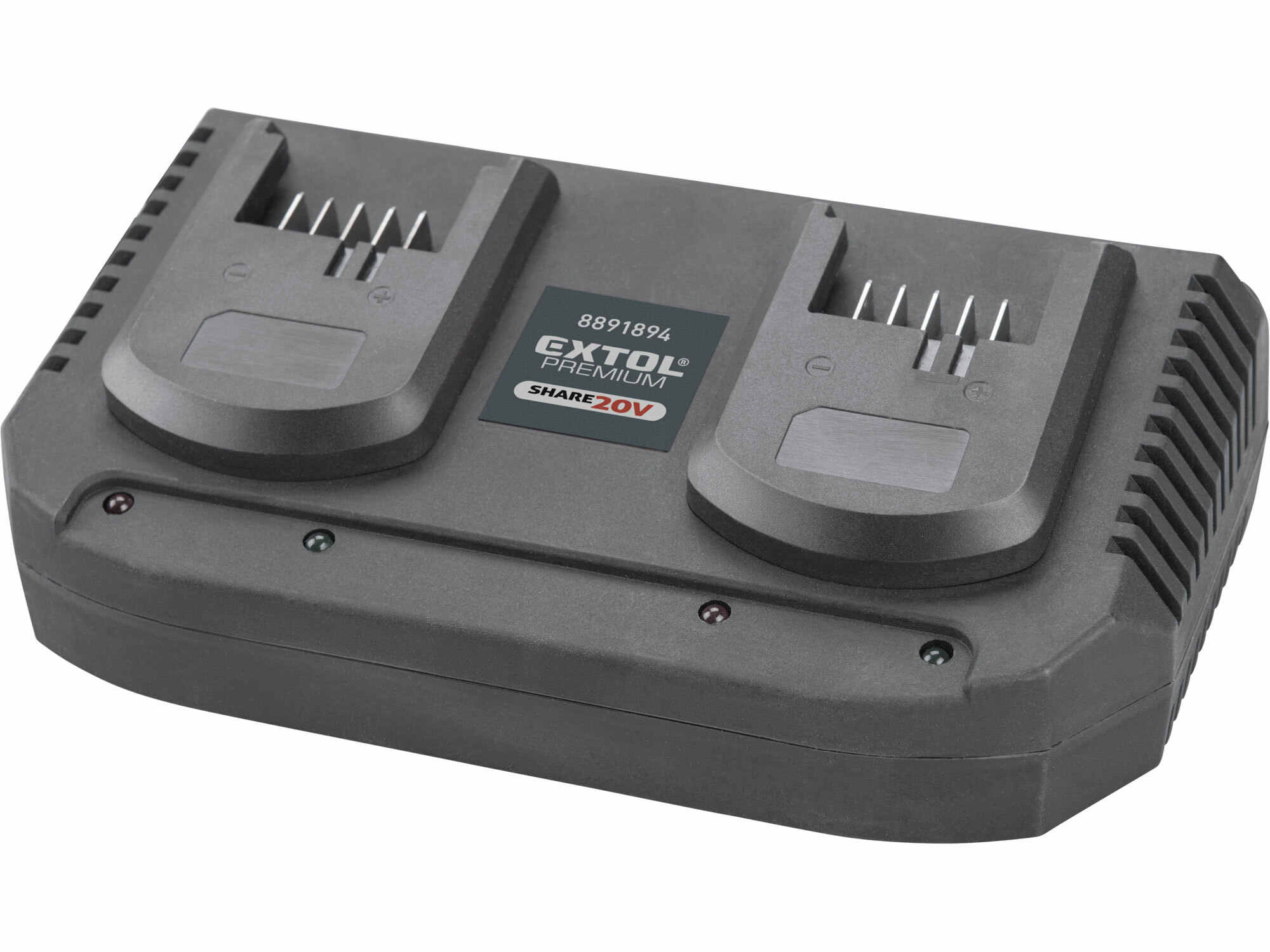 EXTOL INDUSTRIAL 8791920 Píla reťazová Share20V, 2x 4Ah, čepeľ 455mm, bezuhlíkový motor