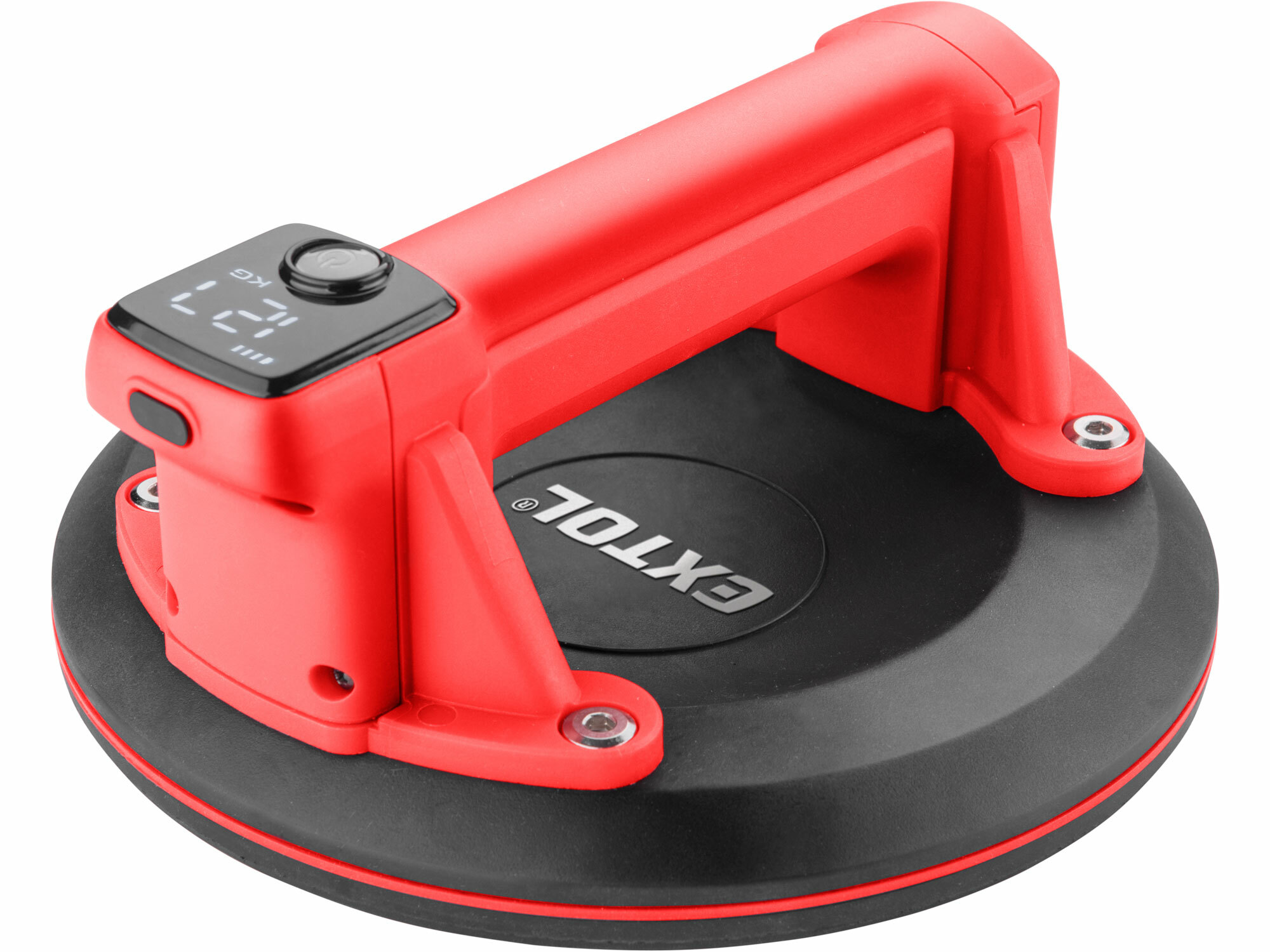 EXTOL PREMIUM 8891502 Prísavka akumulátorová, ø200mm, max.150kg, USB-C nabíjanie