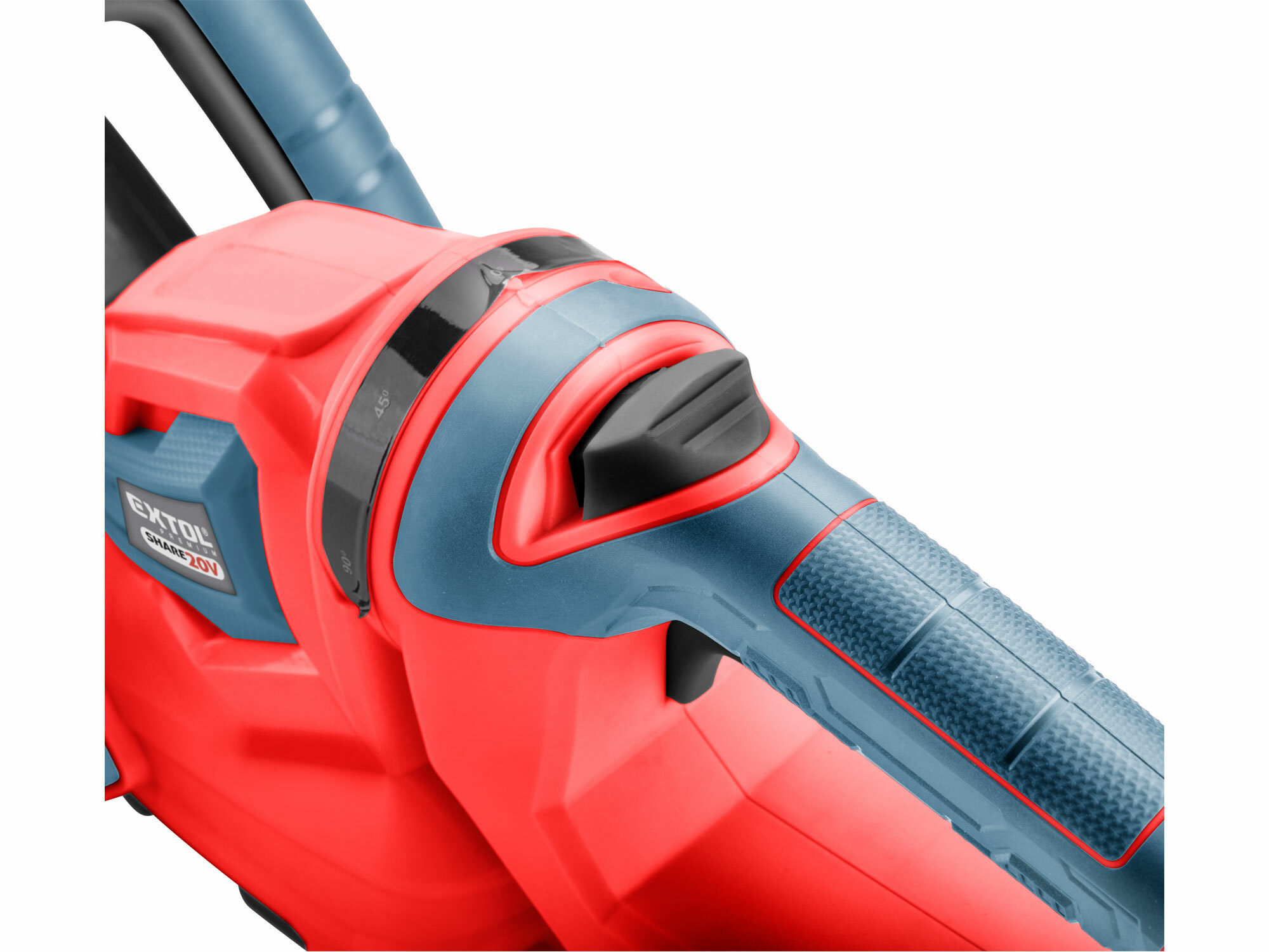 EXTOL PREMIUM 8891932 Nožnice na živý plot Share20V, 1x 2Ah Li-ion, 2,4A nabíjačka, lišta 460mm, max. 16mm