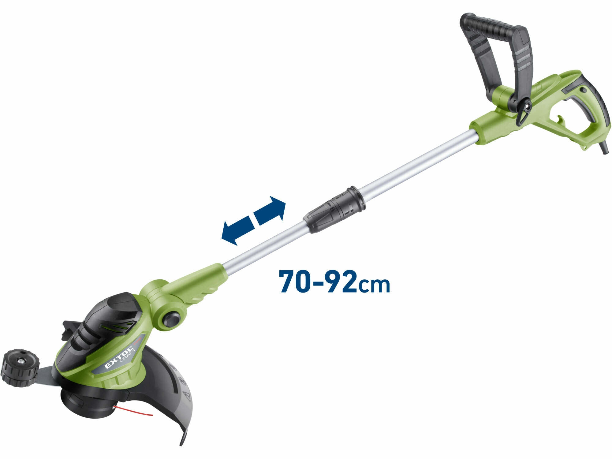 EXTOL CRAFT 416125 Kosačka strunová, príkon 550W, priemer sekania 30cm