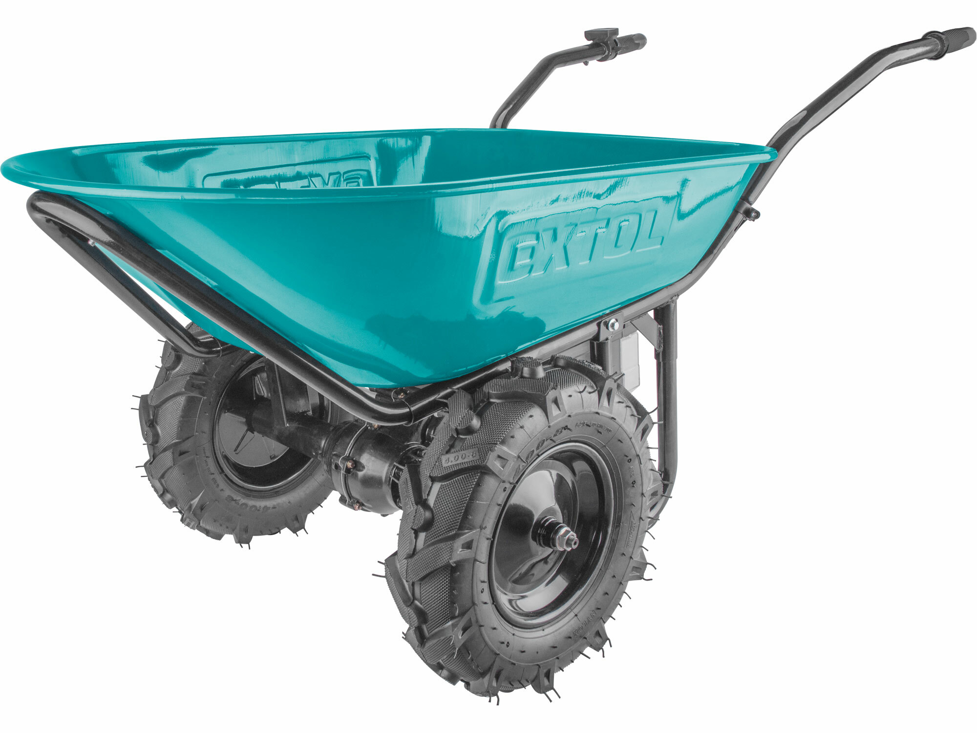 EXTOL INDUSTRIAL 8791940 Akumulátorový fúrik dvojkolesový Share20V (2x6Ah, 100L, 260kg)