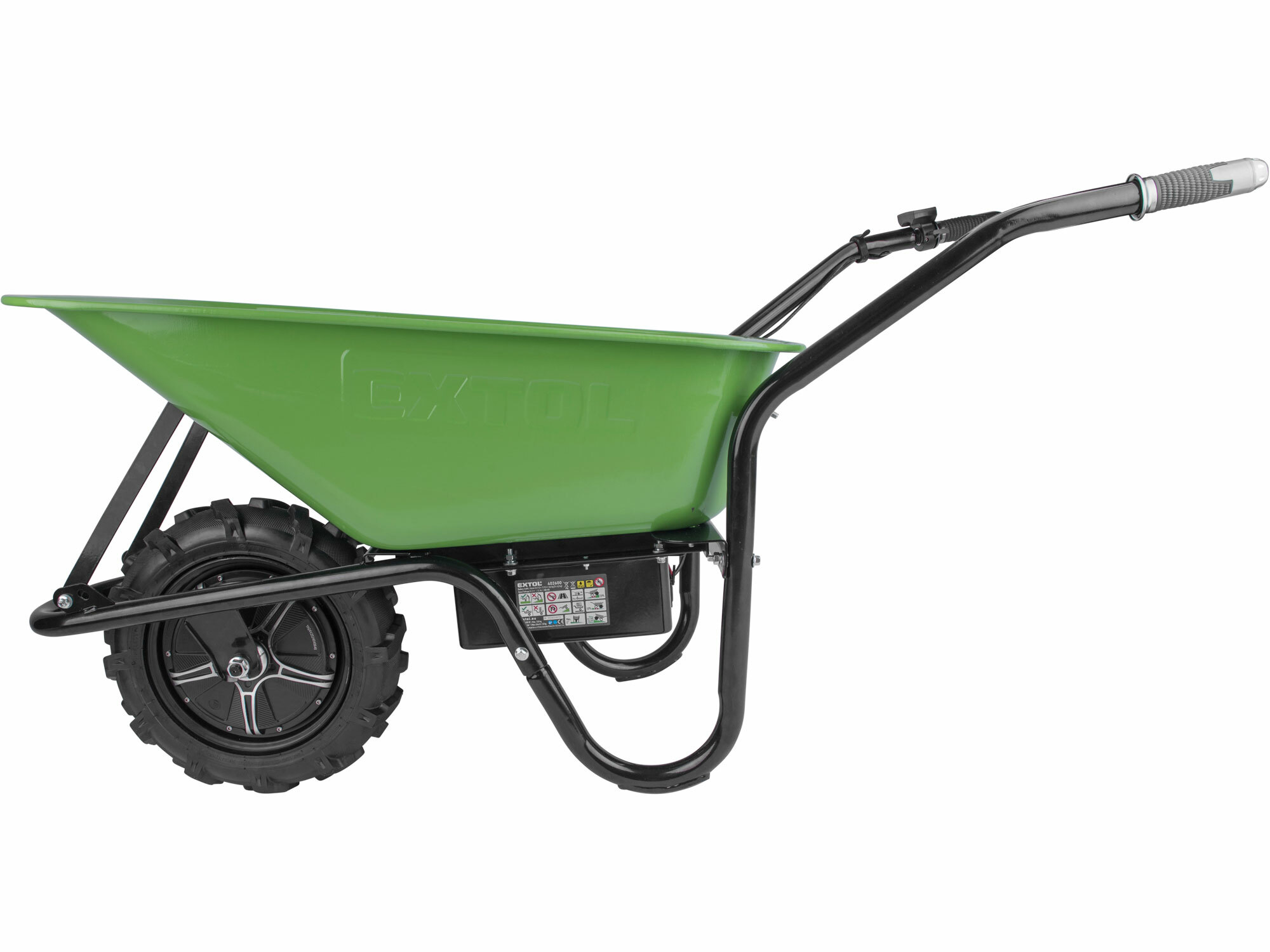 EXTOL CRAFT 402600 Fúrik na akumulátorový pohon, 80L, max. 150kg, olovený aku 24V/12Ah, nabíjačka 2A