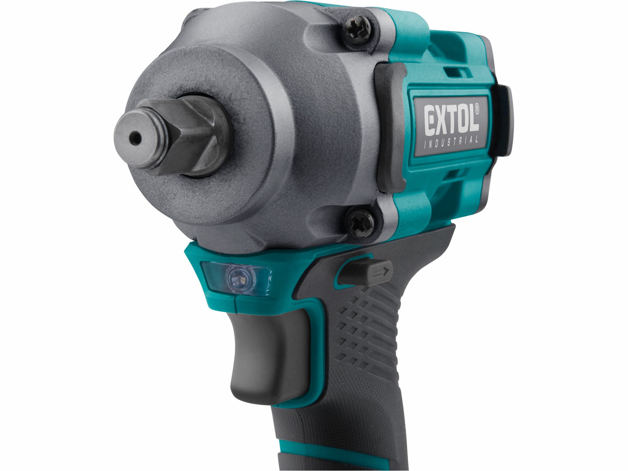 EXTOL INDUSTRIAL 8791814 Uťahovač rázový aku Share20V, 1/2", 1x 2Ah, 500Nm, bezuhlíkový motor