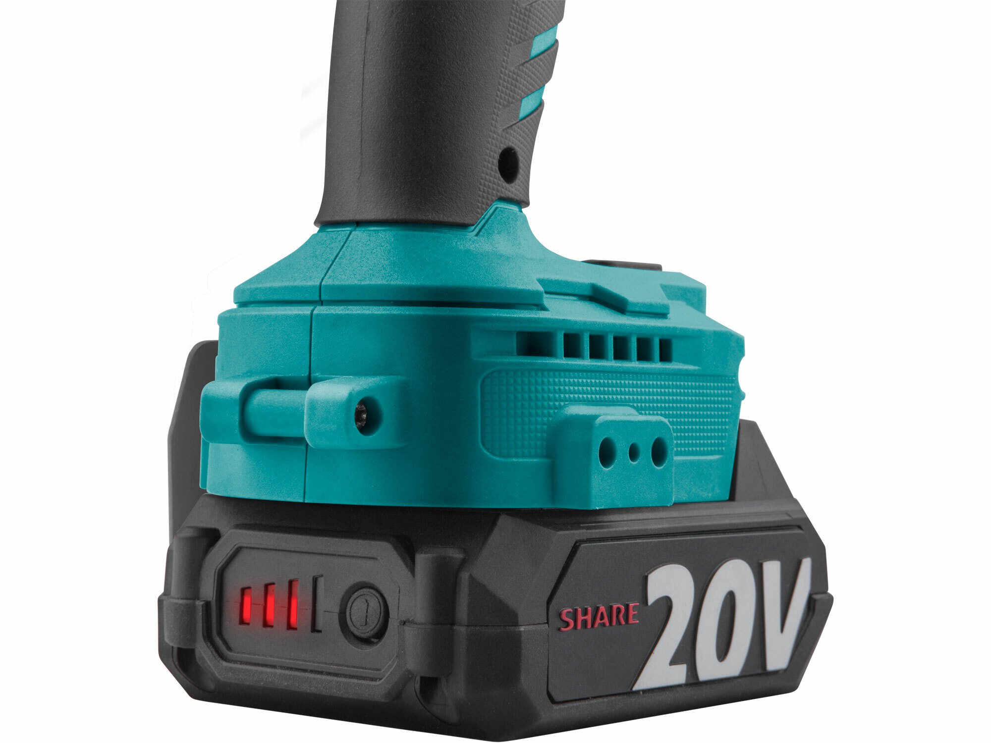 EXTOL INDUSTRIAL 8791814 Uťahovač rázový aku Share20V, 1/2", 1x 2Ah, 500Nm, bezuhlíkový motor
