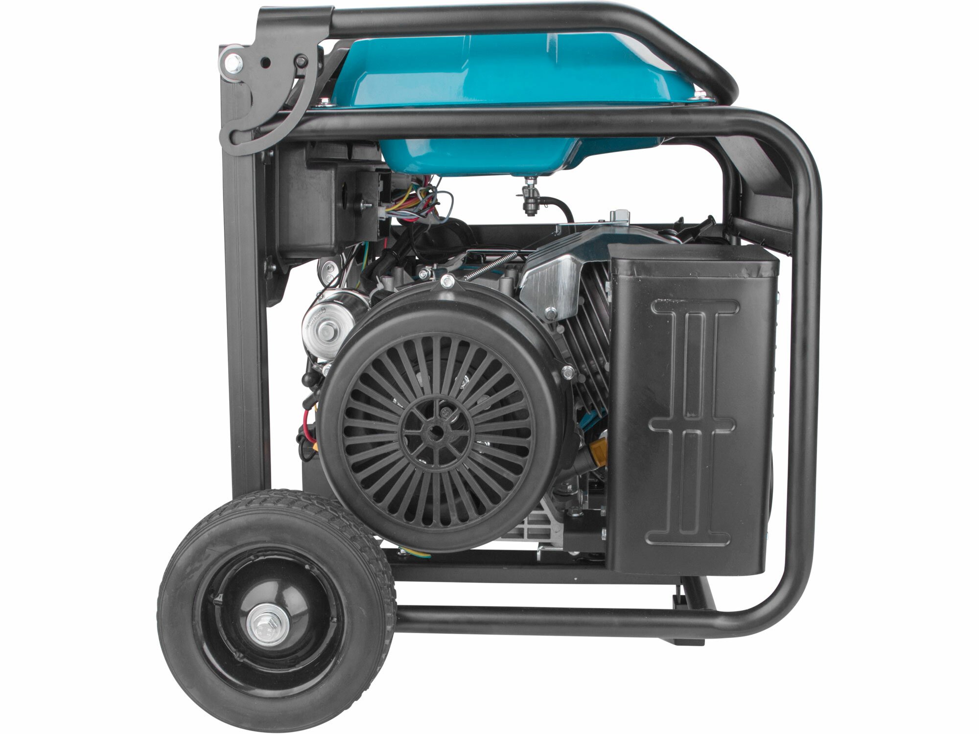 HERON 8896235 Elektrocentrála invertorová rámová 3F, 9kW, diaľkové ovládanie, podvozok