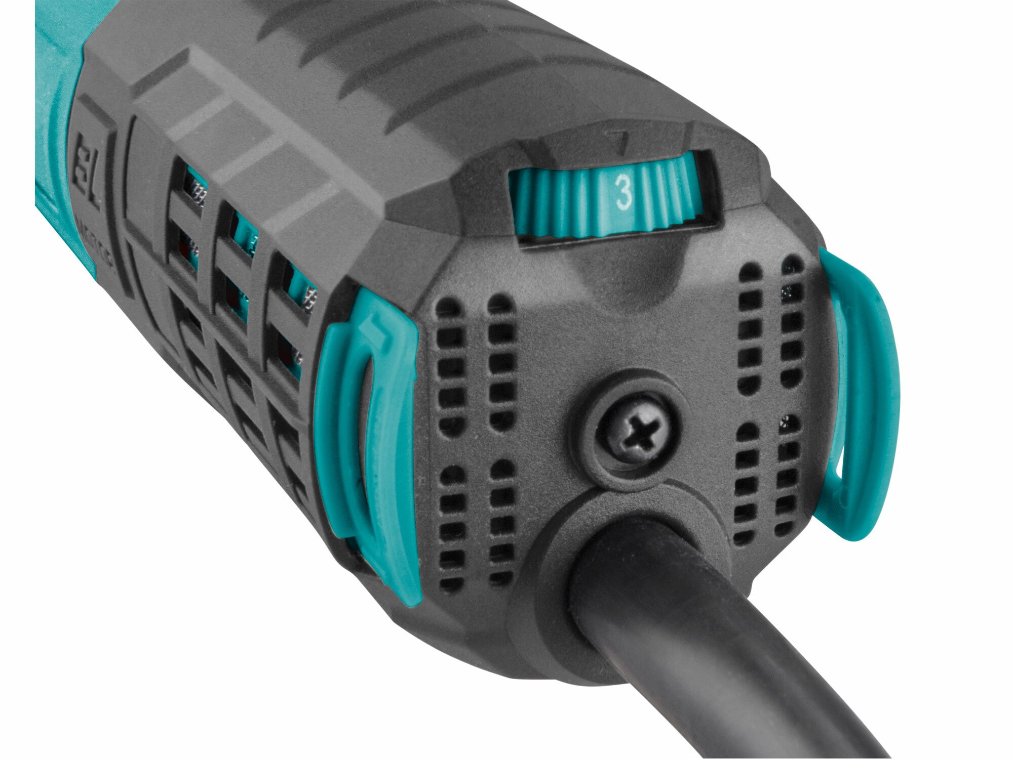 EXTOL INDUSTRIAL 8792010 Brúska uhlová 125mm, 1550W, regulácia otáčok, bezuhlíkový motor