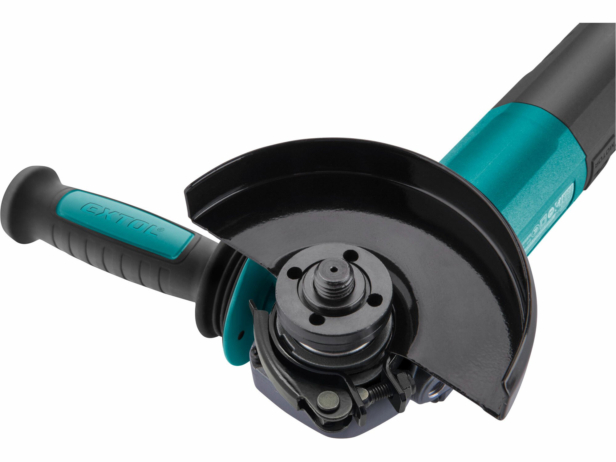 EXTOL INDUSTRIAL 8792010 Brúska uhlová 125mm, 1550W, regulácia otáčok, bezuhlíkový motor