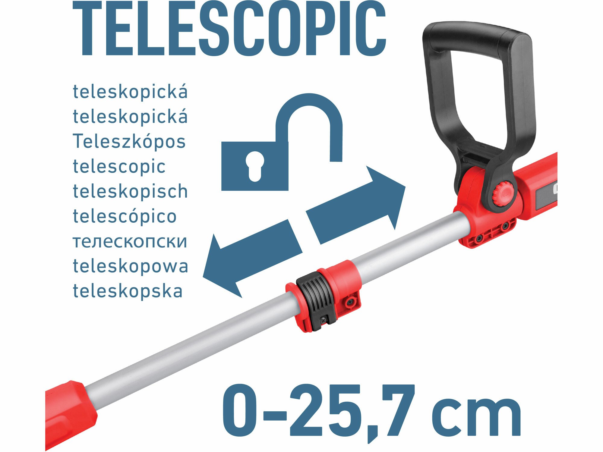 EXTOL PREMIUM 8891900 Kosačka strunová Share20V, 1x 2Ah, šírka kosenia 30cm