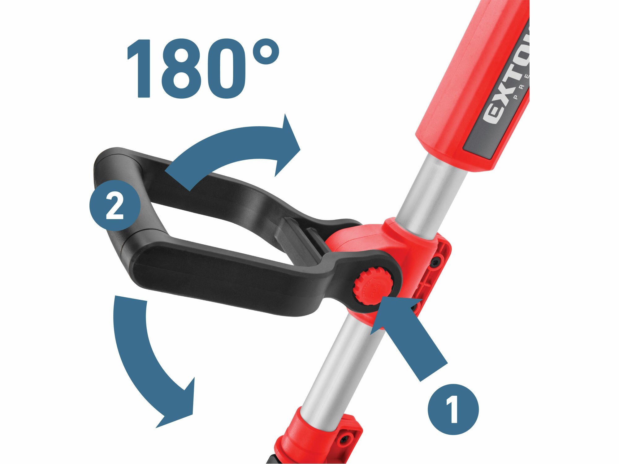 EXTOL PREMIUM 8891901 Kosačka strunová Share20V, bez aku, šírka kosenia 30cm