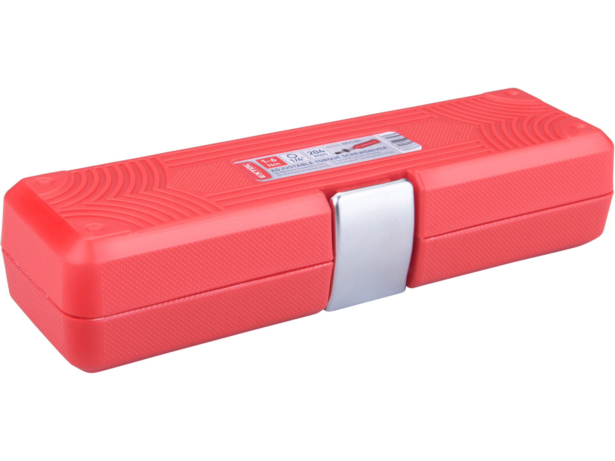 EXTOL PREMIUM 8825301 Skrutkovač momentový 1/4" štvorhran, 1-6Nm, dĺžka 204mm
