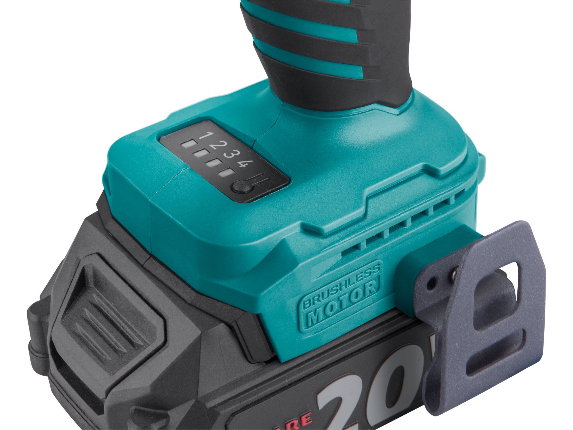 EXTOL INDUSTRIAL 8791804 Vŕtačka s príklepom aku Share20V, 2x 2Ah, 70Nm, bezuhlíkový motor, kufor