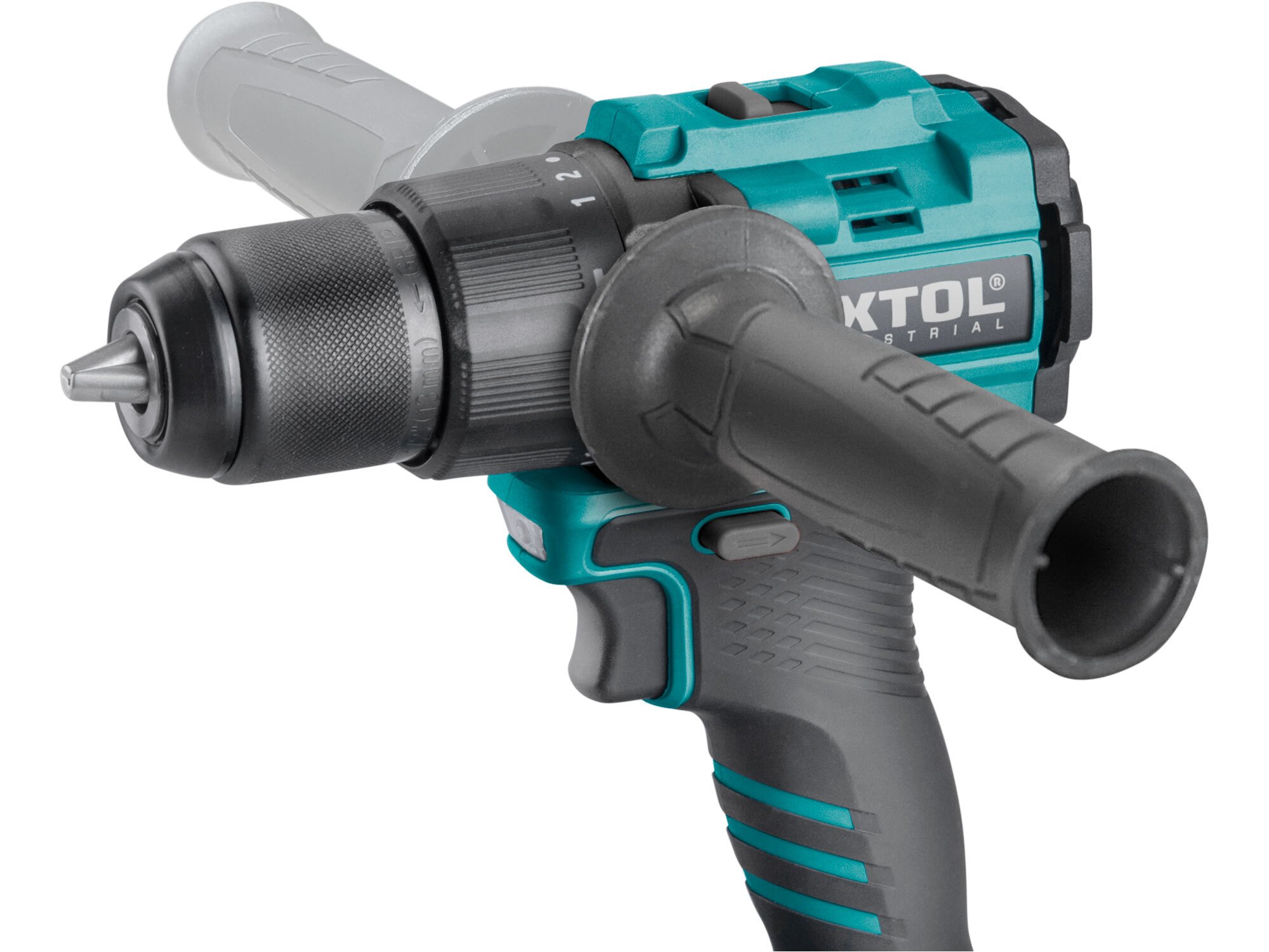 EXTOL INDUSTRIAL 8791805 Vŕtačka s príklepom aku Share20V, bez aku, 70Nm, bezuhlíkový motor
