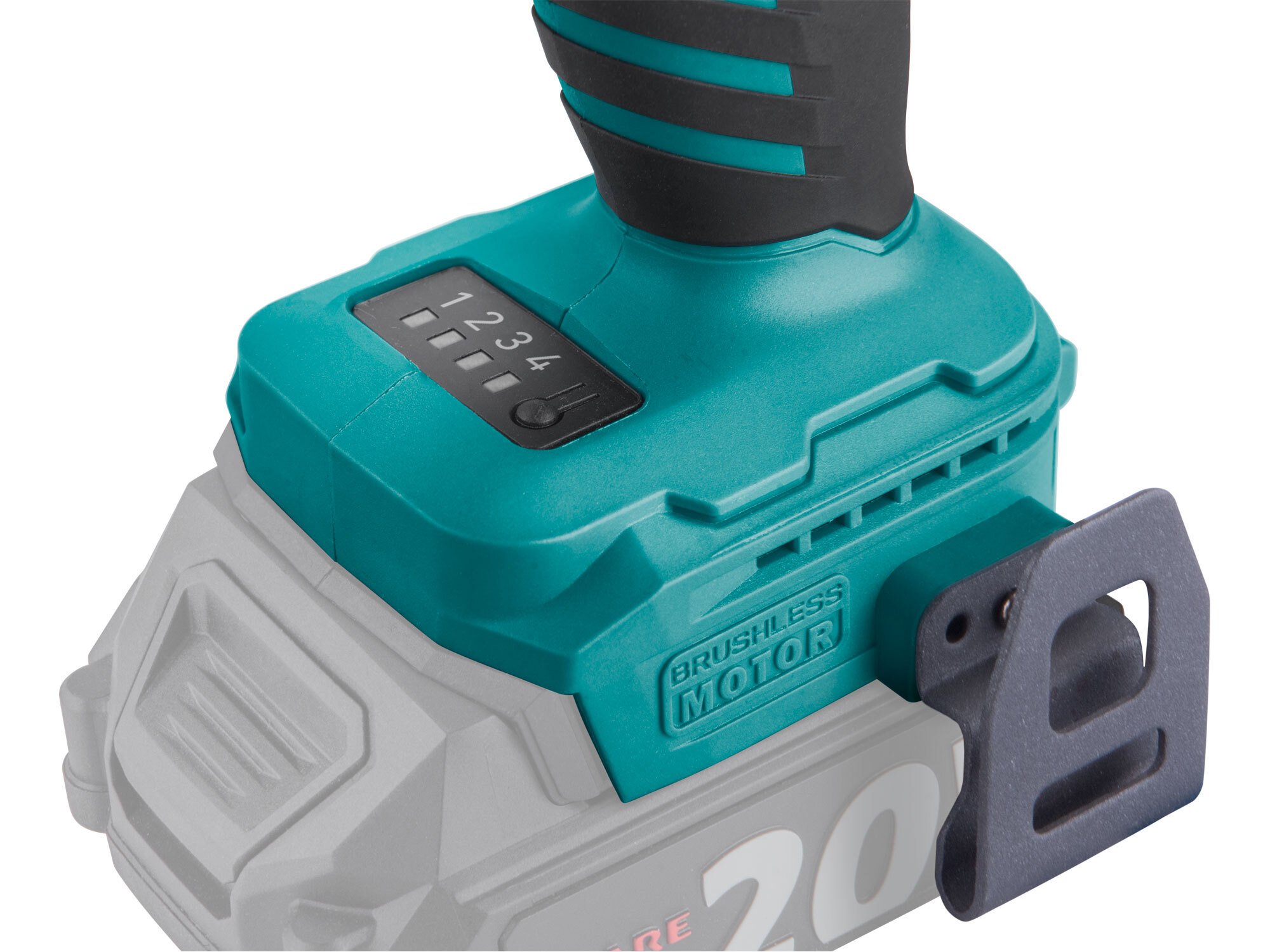 EXTOL INDUSTRIAL 8791805 Vŕtačka s príklepom aku Share20V, bez aku, 70Nm, bezuhlíkový motor