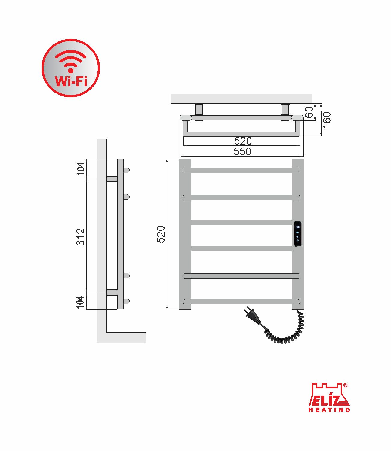 ELÍZ EBS 6/55 AF-W WIFI