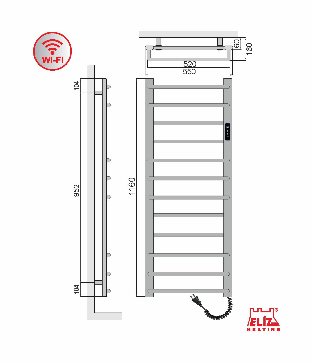 ELÍZ EBS 12/55 AF-W WIFI
