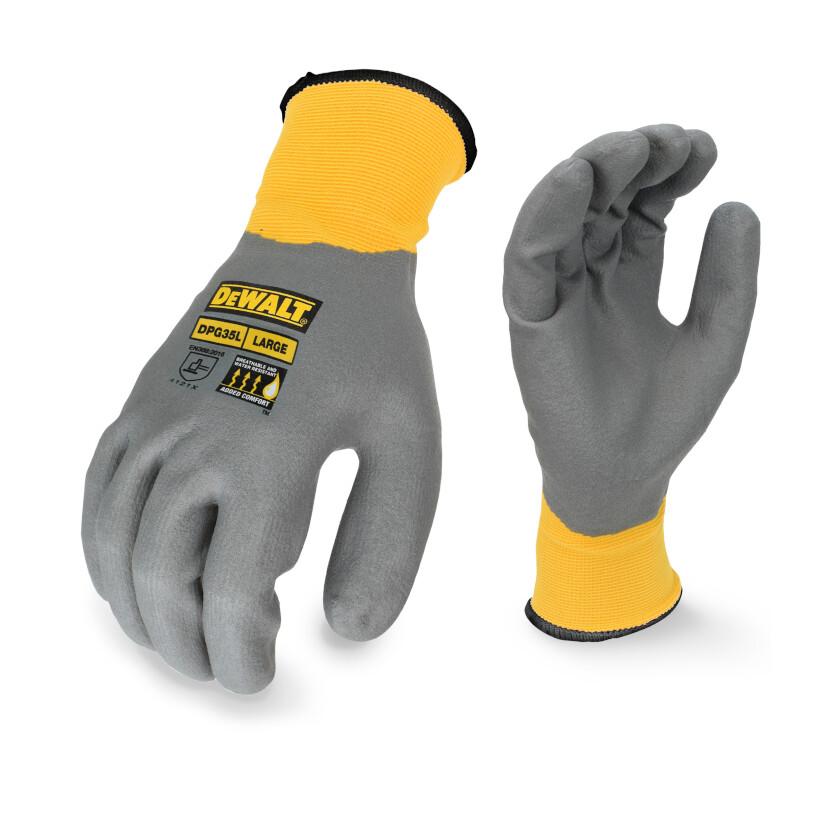 Stanley DeWALT DPG35L Rukavice pracovné vodeodolné