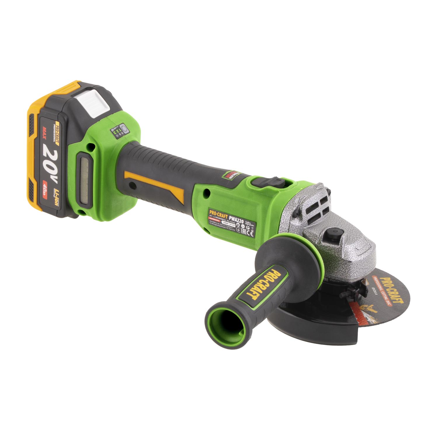 Procraft PWA220 Aku brúska