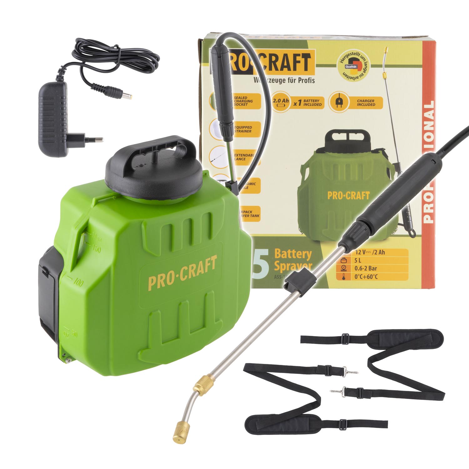 Procraft AS5 AKU Postrekovač
