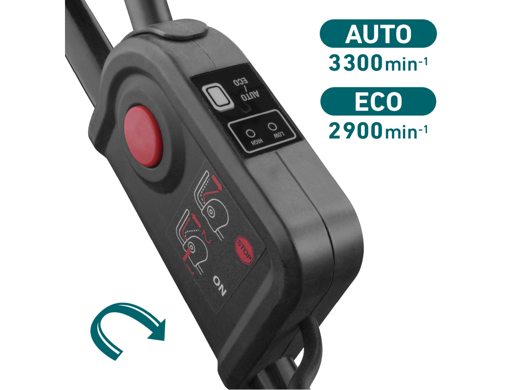 EXTOL INDUSTRIAL 8791902 Kosačka na trávu aku Share20V, 2x 2Ah, šírka kosenia 43cm, bezuhlíkový motor