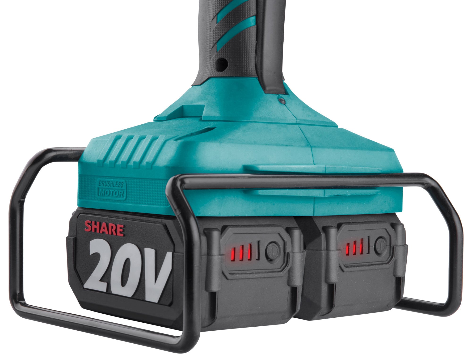 EXTOL INDUSTRIAL 8791846 Brúska uhlová Share20V, 2x 4Ah, 150mm, 40V bezuhlíkový motor