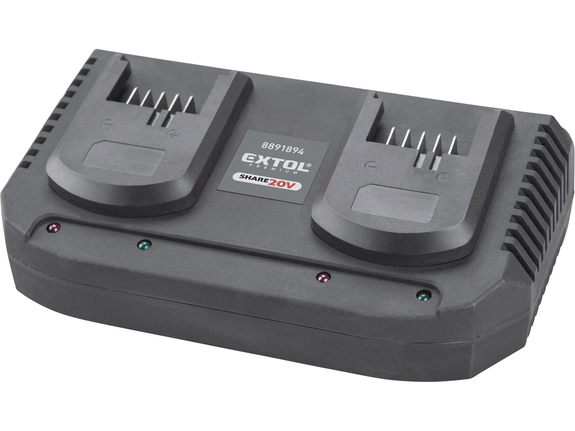 EXTOL INDUSTRIAL 8791846 Brúska uhlová Share20V, 2x 4Ah, 150mm, 40V bezuhlíkový motor