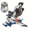 Scheppach HM 254 – pokosová píla s poťahom a laserom, 2000 W (2 kotúče v balení)
