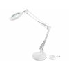 EXTOL LIGHT 43161 Lampa stolová s LED a lupou, 2400lm, USB napájanie, biela