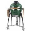 Gril Strend Pro Kamado Egg 16", priemer 33,50 cm, gril výška 73 cm, zelený, 40x57x97,50 cm