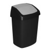 Kôš Curver® SWING BIN, 25 lit., 27.8x34.6x51.1 cm, čierny/sivý, na odpad