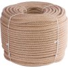 Lano Strend Pro Premium, jutové, prírodné, 12 mm, stáčané, L-220 m