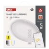 Inteligentné LED svietidlo GoSmart, zapustené, kruhové, 30W, RGB, stmievateľné, Wi-Fi