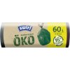 Vrecia Swirl EKO, na odpad, zaťahovacie, zelené, 60 lit., 8 ks