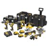 DeWALT DCK755P3T Megasada 18V XR (7 kusov náradia), 3x 5,0Ah batéria, 3x kufor Tstak