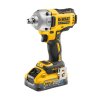 DEWALT DCF891H2T Uťahovač rázový 18V 1/2" poist. krúžok 2x5,0Ah PowerStack