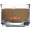Sviečka Bolsius Jar True Scents 50/80 mm, vonná, škorica/jablko, v skle