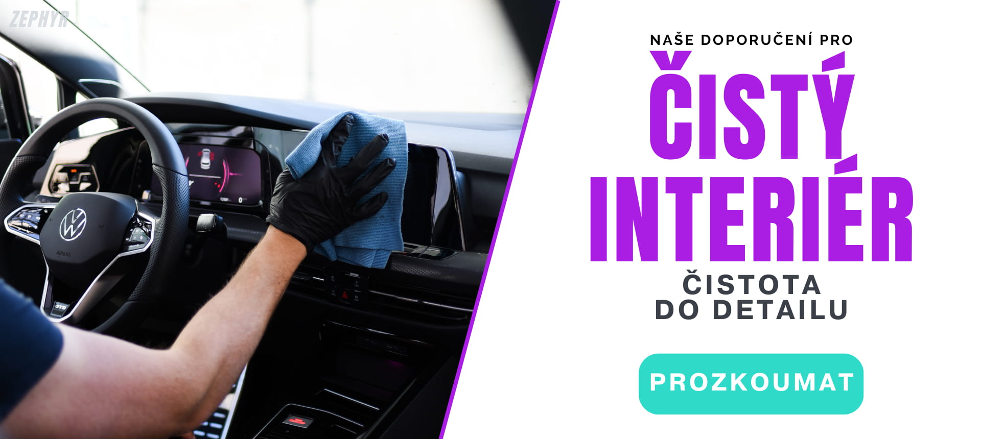 Čištění interiéru