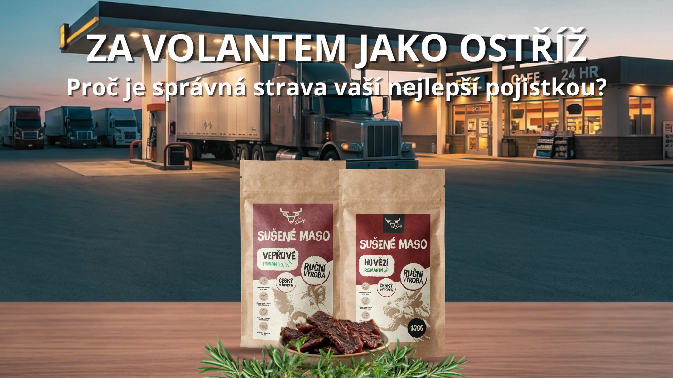 ZA VOLANTEM JAKO OSTŘÍŽ: Proč je správná strava vaší nejlepší pojistkou proti mikrospánku?