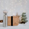 vánoční set lahev box bambus