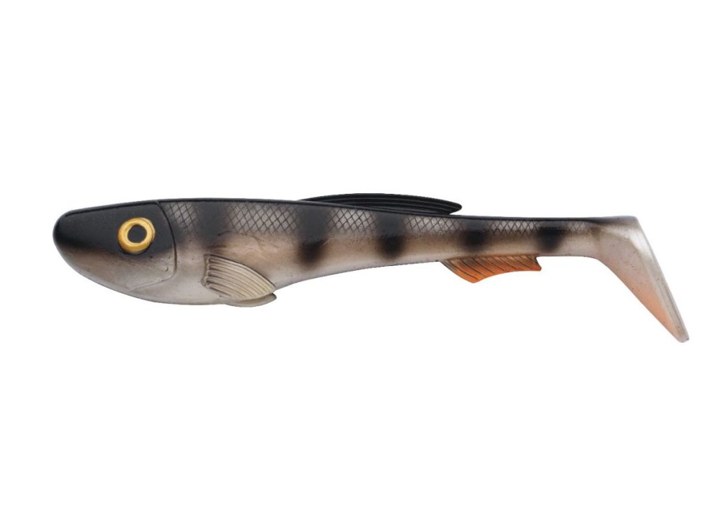 Gumová nástraha Abu Garcia Beast Paddle Tail 21cm - 1ks (Varianta Beast Paddle Tail 21cm Vintage Perch)