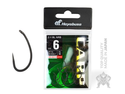 Hayabusa Teflonové Háčky Z-1 Bez Protihrotu BL NRB (Velikost 6)