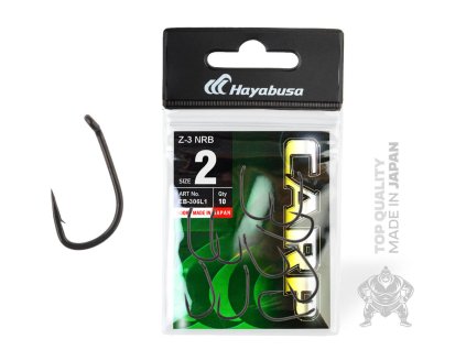 Hayabusa Teflonové Háčky Z-3 NRB (Velikost 2)