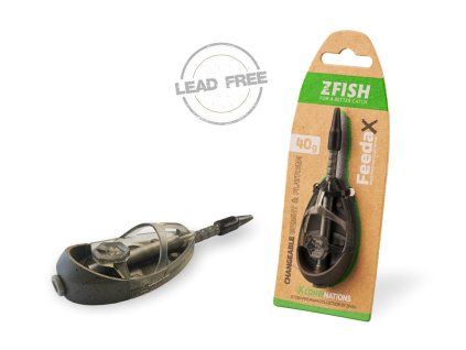 ZFISH Krmítko Method Feeder Feeda X (Gramáž 20g)