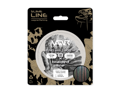 VAGNER Braided Line Camo Multicolor (300m) (Varianta 0,4)