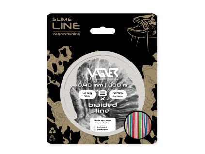 VAGNER Braided Line Reflex Multicolor (300m) (Varianta 0,40)