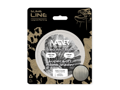 VAGNER Super Soft Mono Leader (50m) (Varianta 0,8)